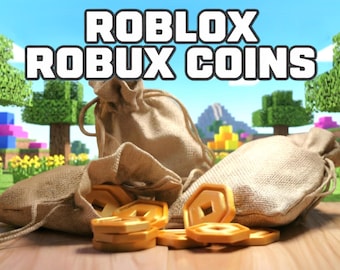 Monedas Robux de doble cara / Dinero de juguete Roblox impreso en 3D / Recuerdos de fiesta, botín, recompensas, fichas / Regalo para gamers y detalle navideño / Acabado brillante