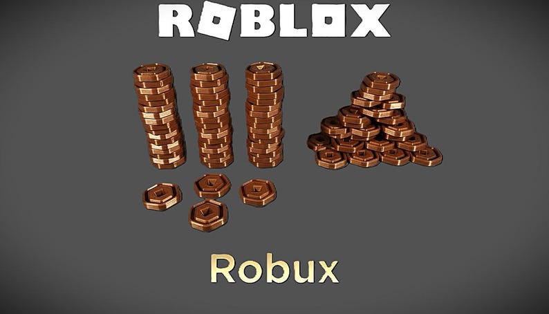 Pièces Robux recto-verso | Argent fictif Roblox imprimé en 3D | Cadeaux ...