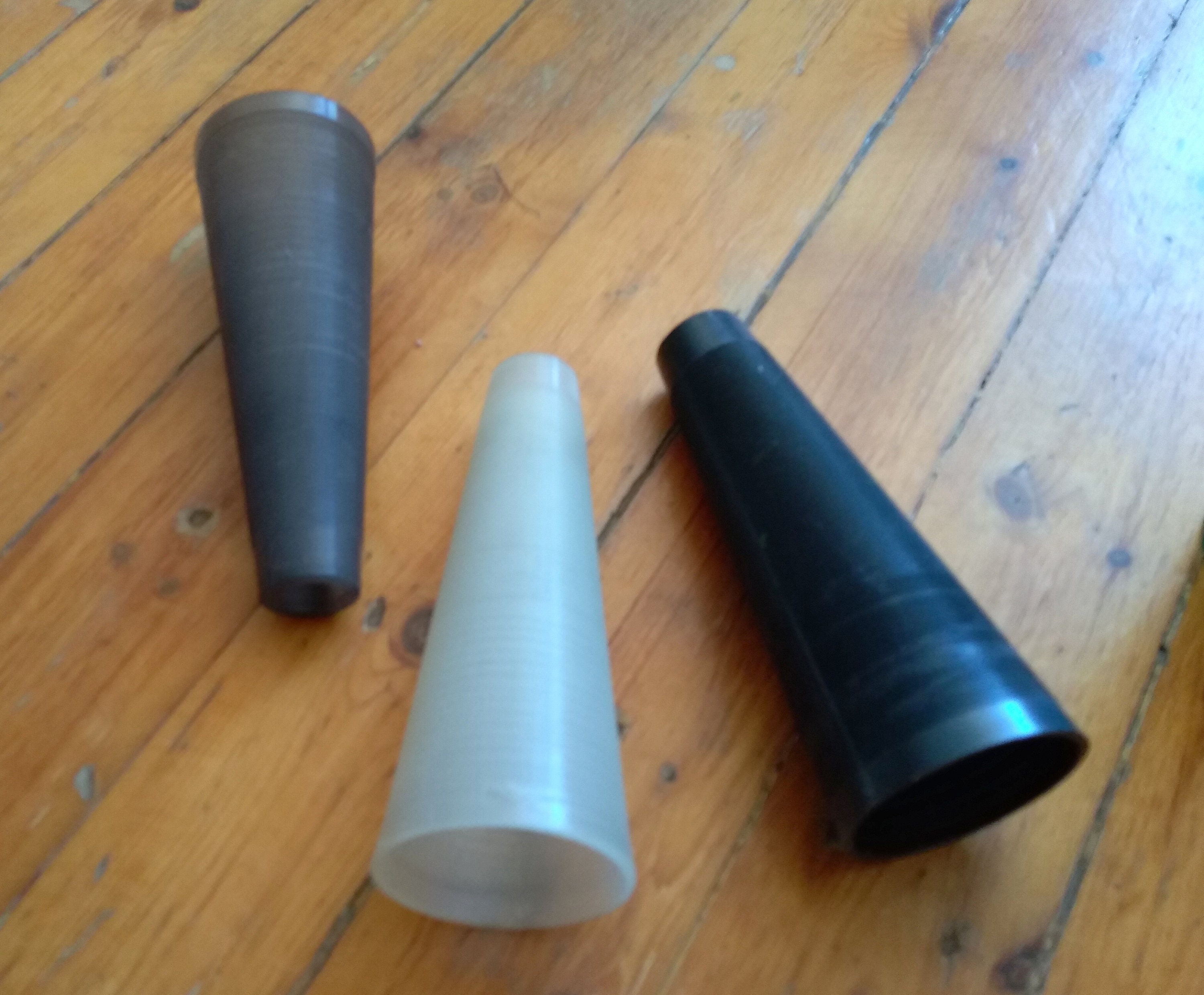 Empty plastic yarn cones 3 cones Etsy