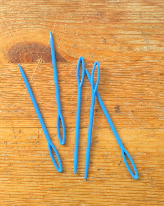 Plastic Darning Needles Plastic Large Eye Needles Kids Crafts Kids Sewing Darning Needles Hand