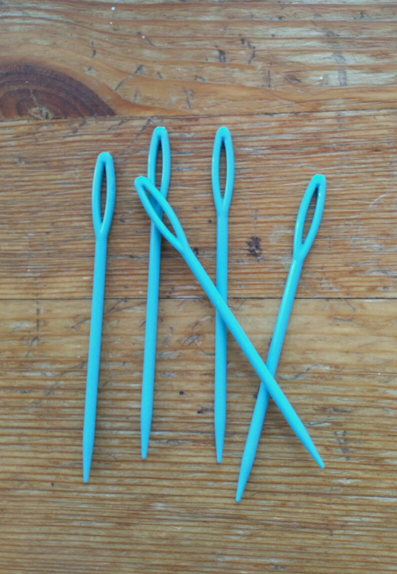 Plastic Darning Needles Plastic Large Eye Needles Kids Crafts Etsy