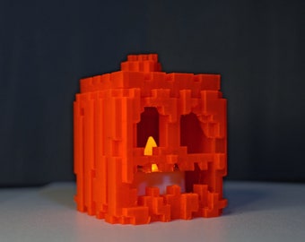 Halloween Cute Jack O Lantern Pumpkin 3D Printed Decoration