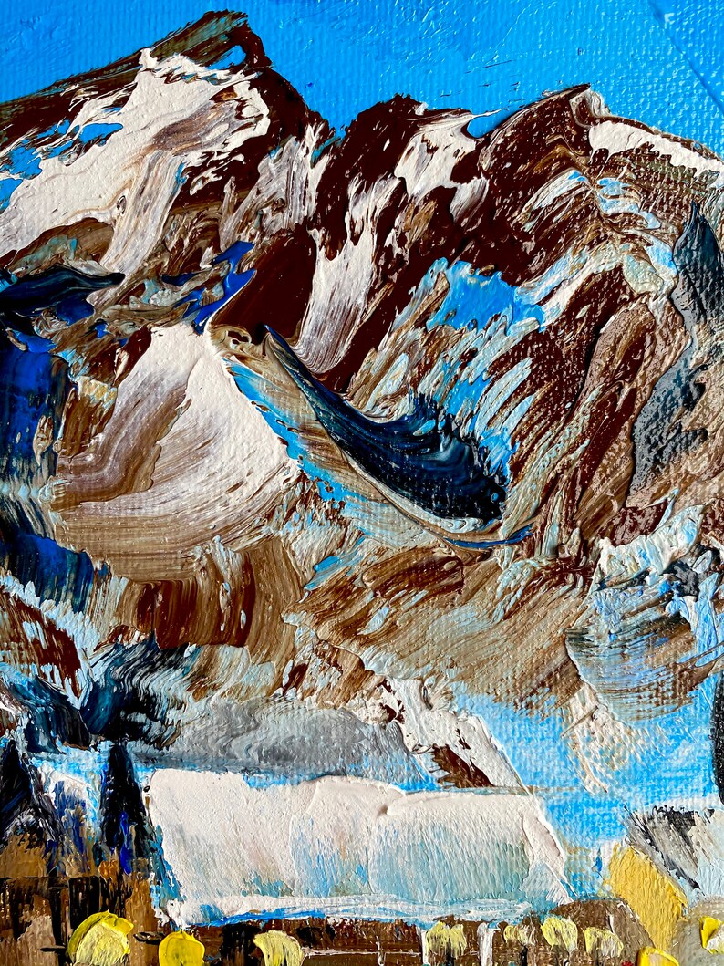 Canada Vancouver Cityscape Art Original Painting Canada Etsy