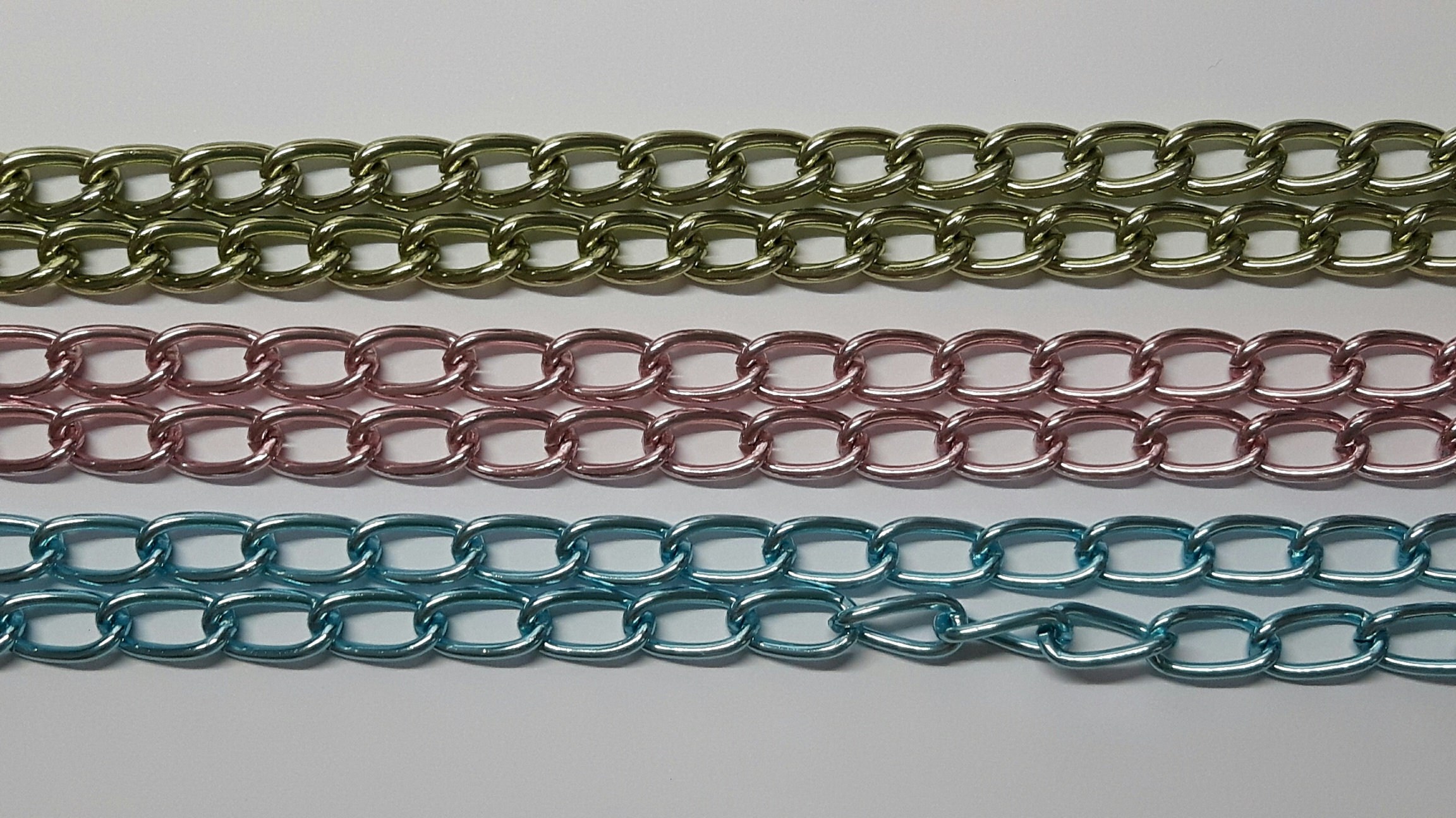 Colored sale aluminum chain
