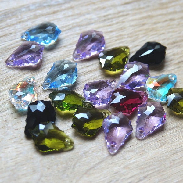 16x11mm 6090 Swarovski Crystal Baroque Drop for Jewelry Making x 1