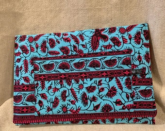 Funda para tableta, funda para iPad de tela, diseño hecho a mano, tela con estampado de cera africana