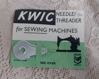 Vintage 1960s Kwic needle threader for sewing machines