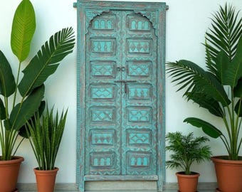 vintage Moroccan touareg nomad African door carved indoor outdoor for bedroom wooden door harem hamam room door with berber carving