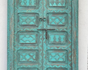 vintage Moroccan touareg nomad African door carved indoor outdoor for bedroom wooden door harem hamam room door with berber carving