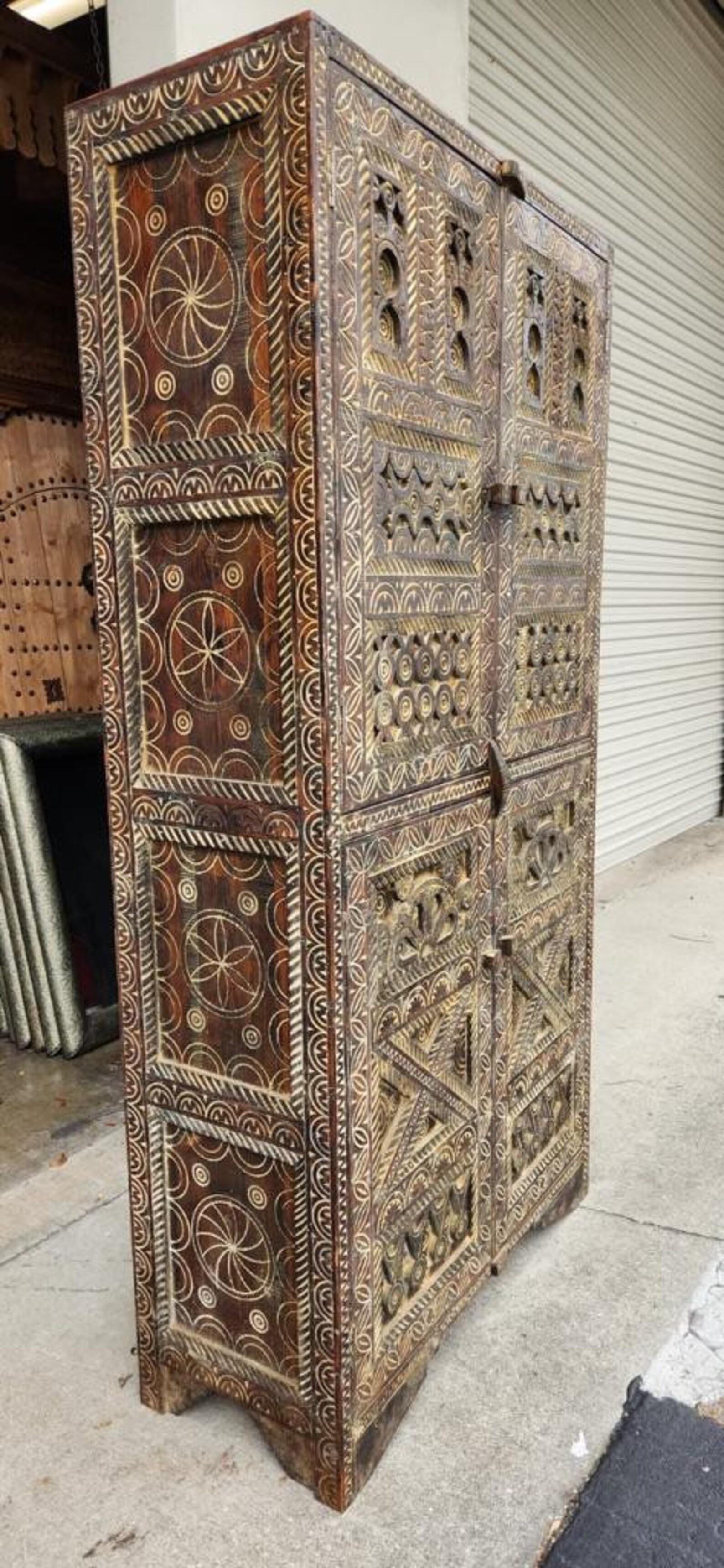 One of a Kind Touareg African Kitchen Moroccan Armoire Etsy