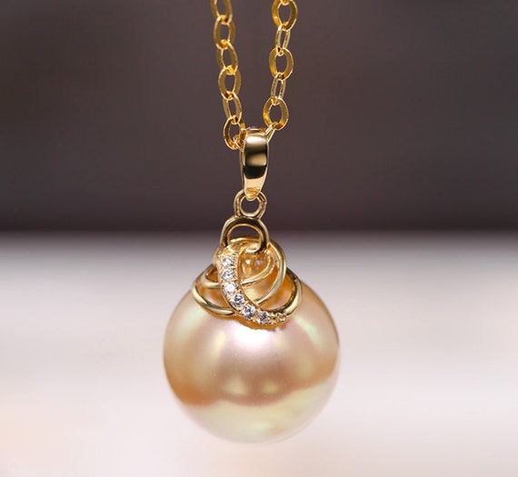 South sea pearl gold necklace sale