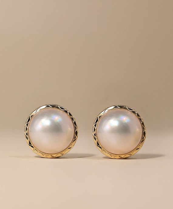 Mobe on sale pearl earrings
