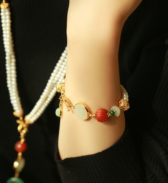 Pearl 5mm Beaded Bliss Gold Filled Bead Bracelet – Michele Jewelry