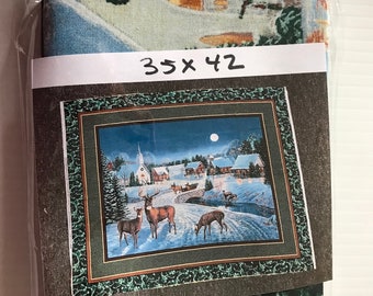 Winter's Eve Quilt Panel only