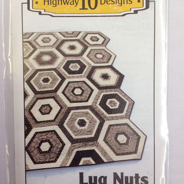 Quilting Pattern-Highway 10 Designs- Lug Nut Quilt Pattern