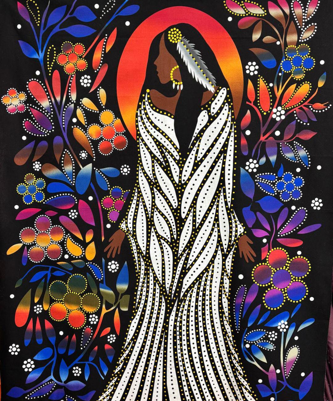 Betty Albert Sacred Place Fabric Panel 35x44