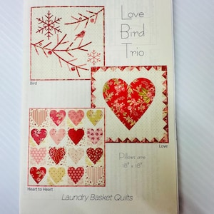 Love Bird Trio Pattern Love Bird Trio Pattern