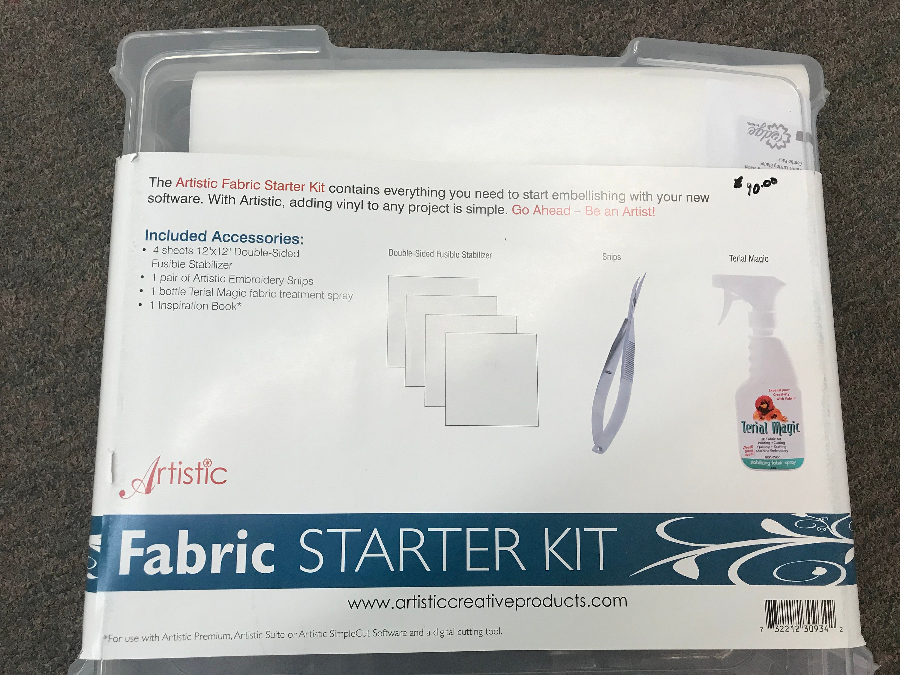 Janome Artistic Fabric Starter Kit 