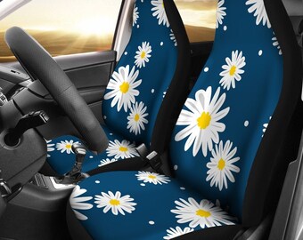 Cozeyat Daisy Flower Steering Wheel Cover with Autism Seat Belt Covers Safety Automotive Car Accessories Universal Fits Winter Warm Keeper Cozeyat Daisy Flower Steering Wheel Cover with Autism Seat Belt Covers Safety Automotive Car Accessories Universal Fits Winter Warm Keeper