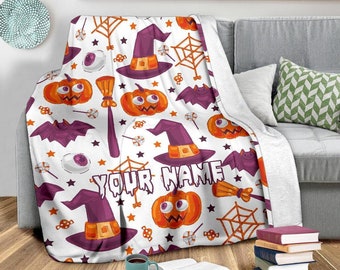 ALAZA Halloween Pumpkin Scarecrow Moon Blanket 76.8 x 60 inch Flannel Blankets Throw Blanket for Bedroom Living Rooms Sofa Travelling Camping ALAZA Halloween Pumpkin Scarecrow Moon Blanket 76.8 x 60 inch Flannel Blankets Throw Blanket for Bedroom Living Rooms Sofa Travelling Camping