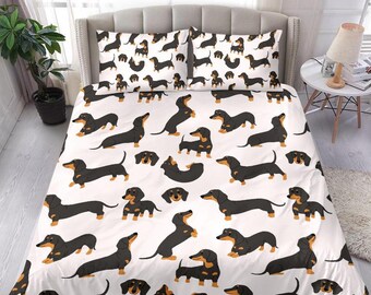 weiner dog bed sheets