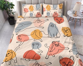 kitty cat bedding