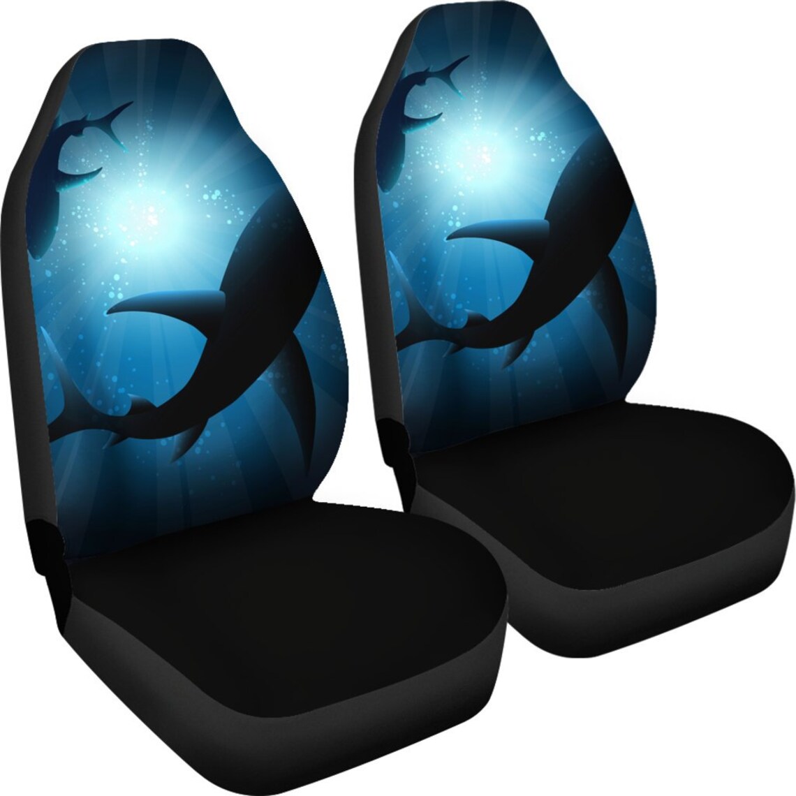 Sharks Car Seat Covers set of 2 Universal Front Car and Etsy UK