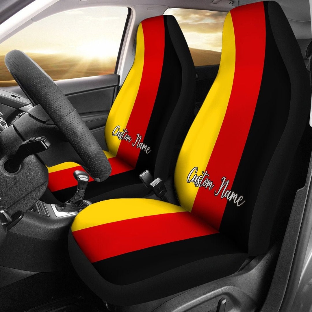 Germany German Car Seat Covers set of 2 Universal Front Etsy