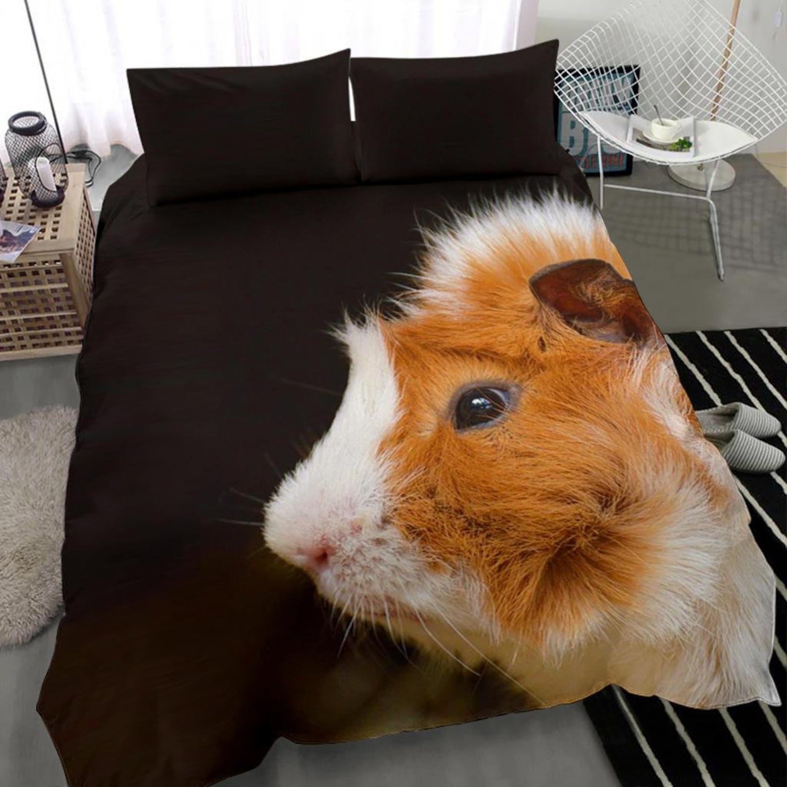 Guinea Pig Bedding Set Bed Cover Duvet Cover and pillow Etsy