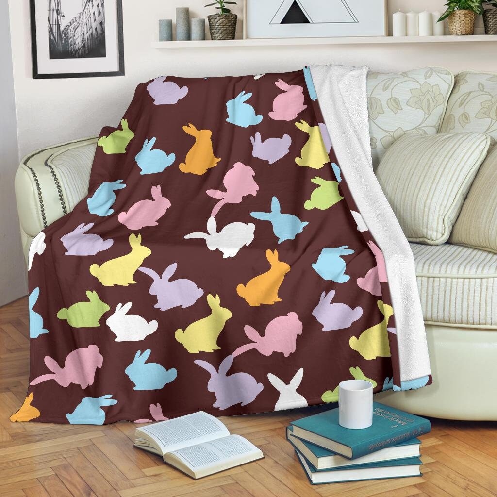 Easter Blanket Easter Throw Blanket Easter Fleece Blanket Etsy UK