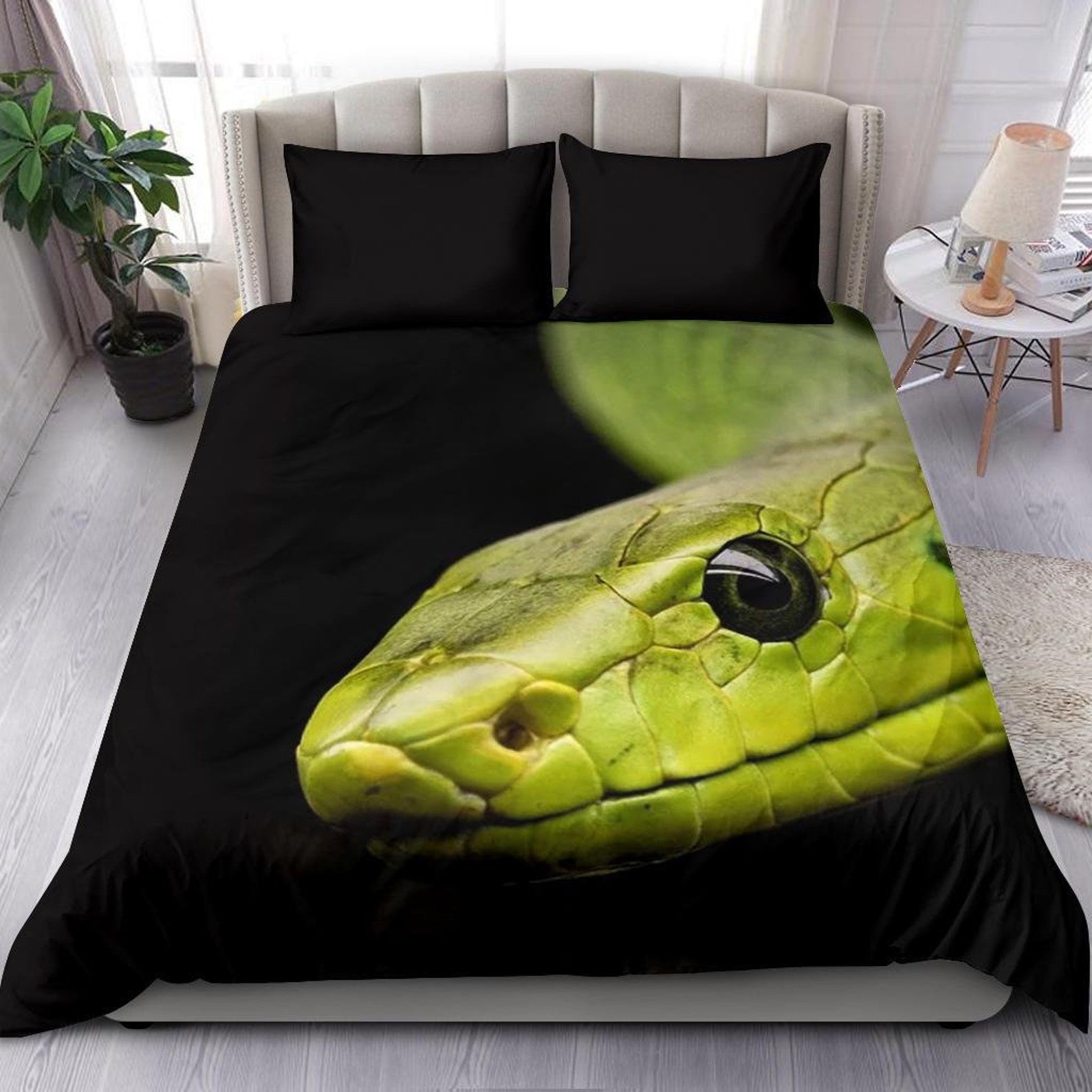 Snake Bedding Set Duvet Cover and pillow Covers Etsy Italia