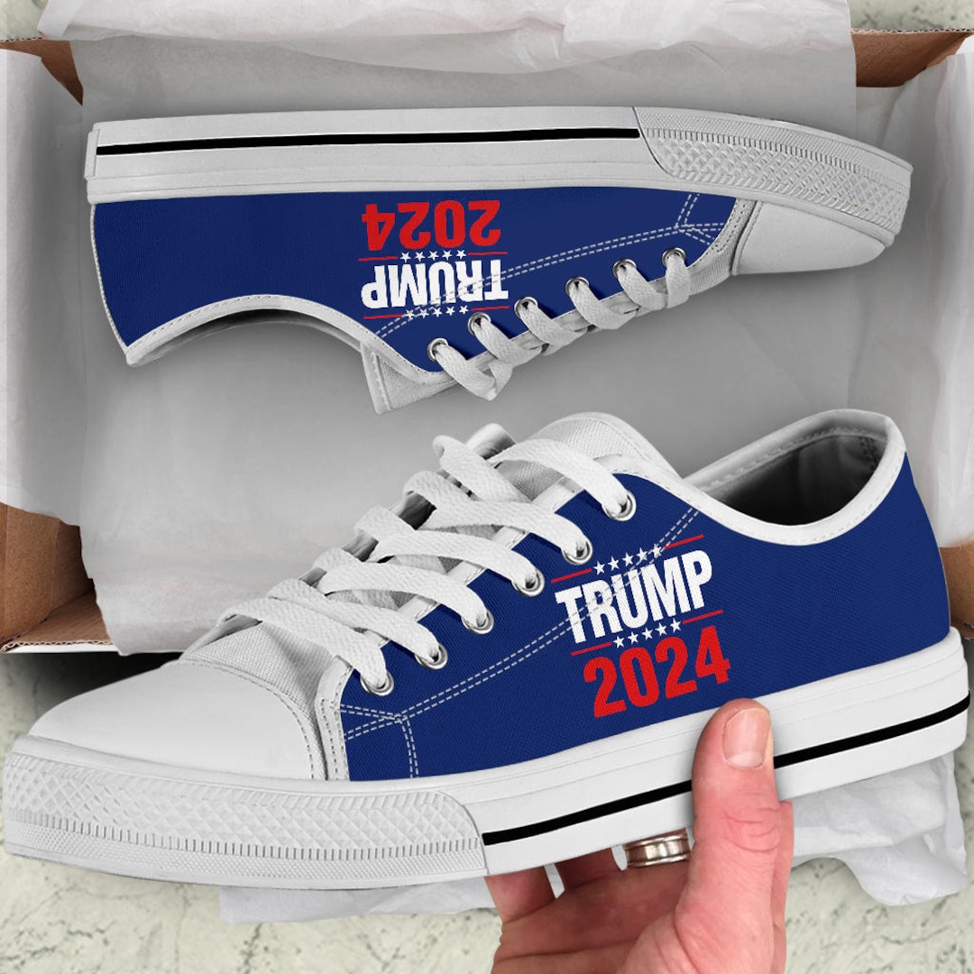 Donald Trump 2024 Shoes Sneakers Shoes With Women Shoes Etsy
