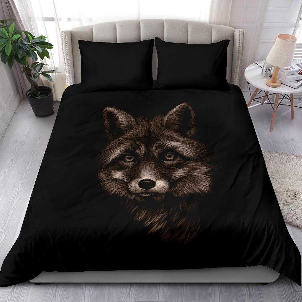 Fox Bedding Set Duvet Cover and Pillow Covers Etsy UK
