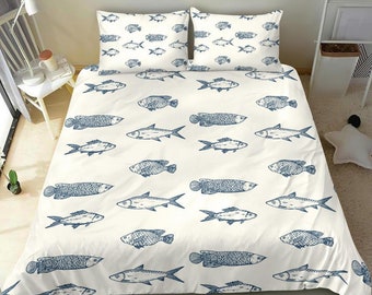 boys fishing bedding