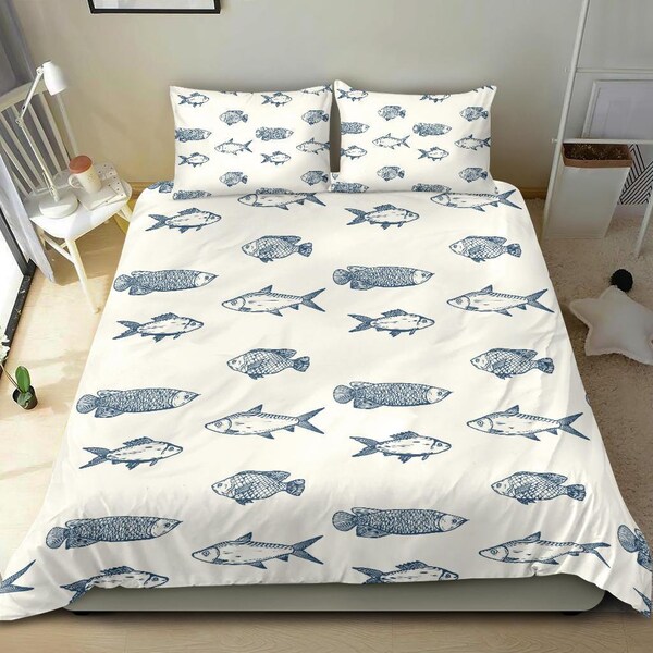 Fish Bed Etsy