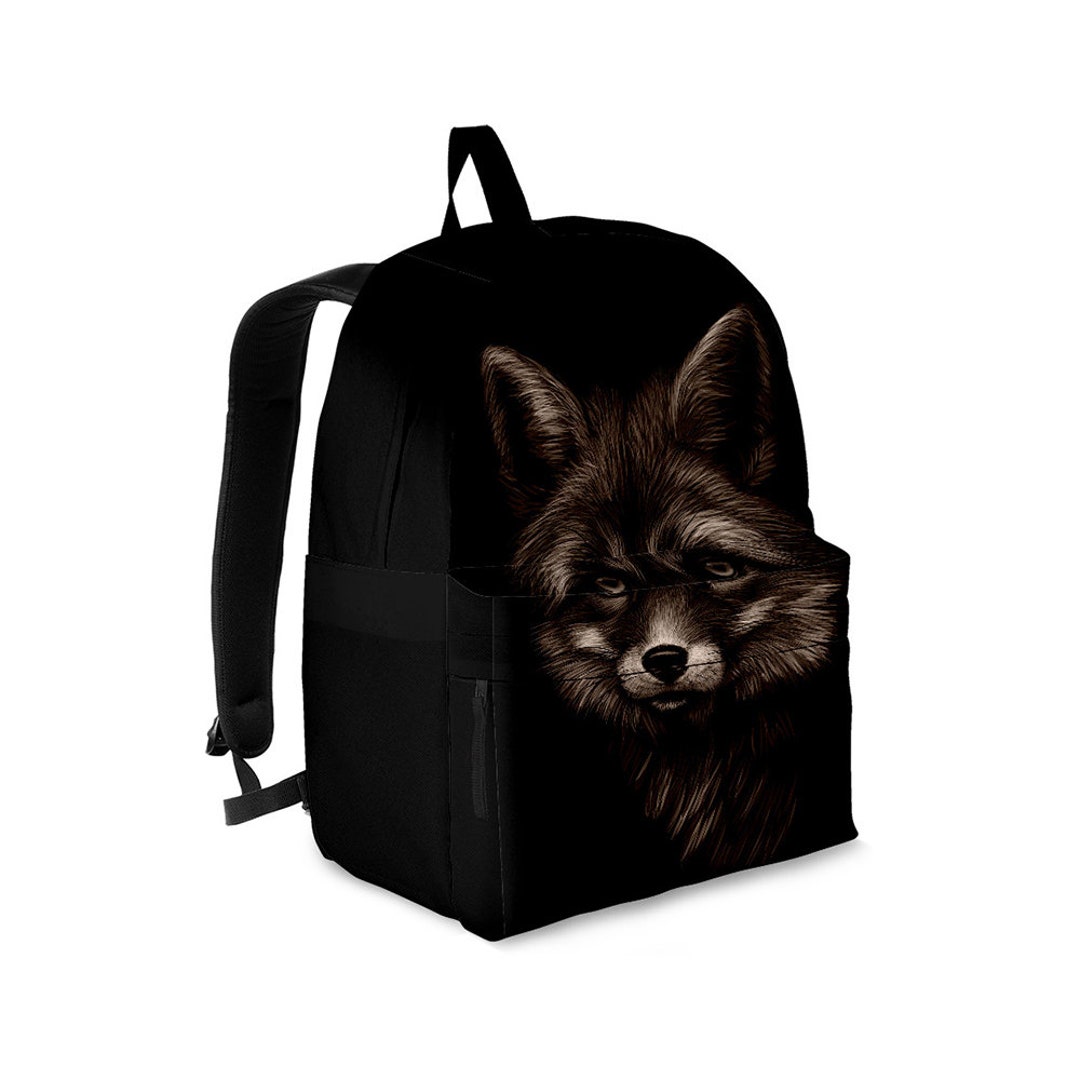 Foxes Backpack Foxes Laptop Backpack Foxes Backpacks for Etsy