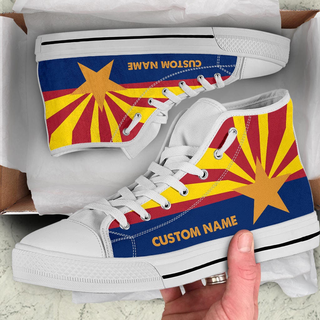 Opnemen Ruim Korting Arizona Flag Shoes Arizona Sneakers Shoes with Arizona - Etsy Nederland