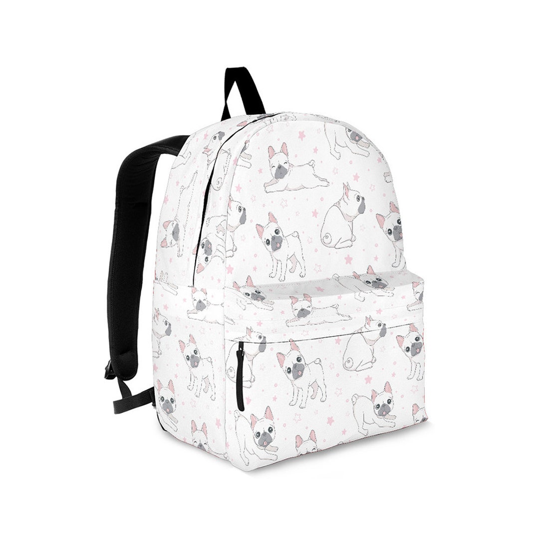 Homieblanket French Bulldog Backpack For Kids - 16 Inch Cute Dog Bookbag For School Boys & Girls - View #4