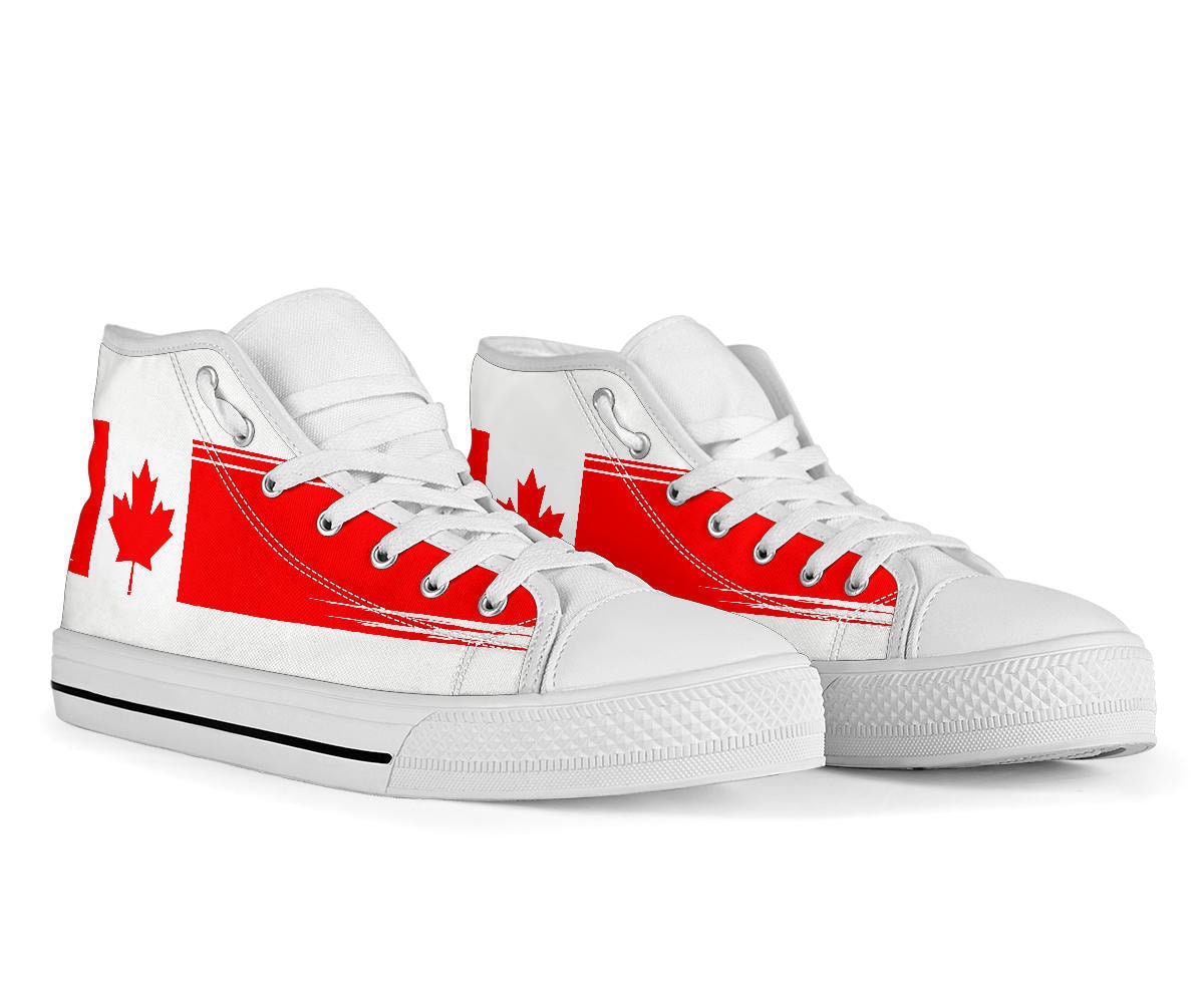 Canada Flag Shoes Sneakers Shoes with Canadian Flag - Etsy