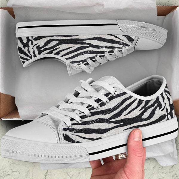 Zebra Shoes Etsy