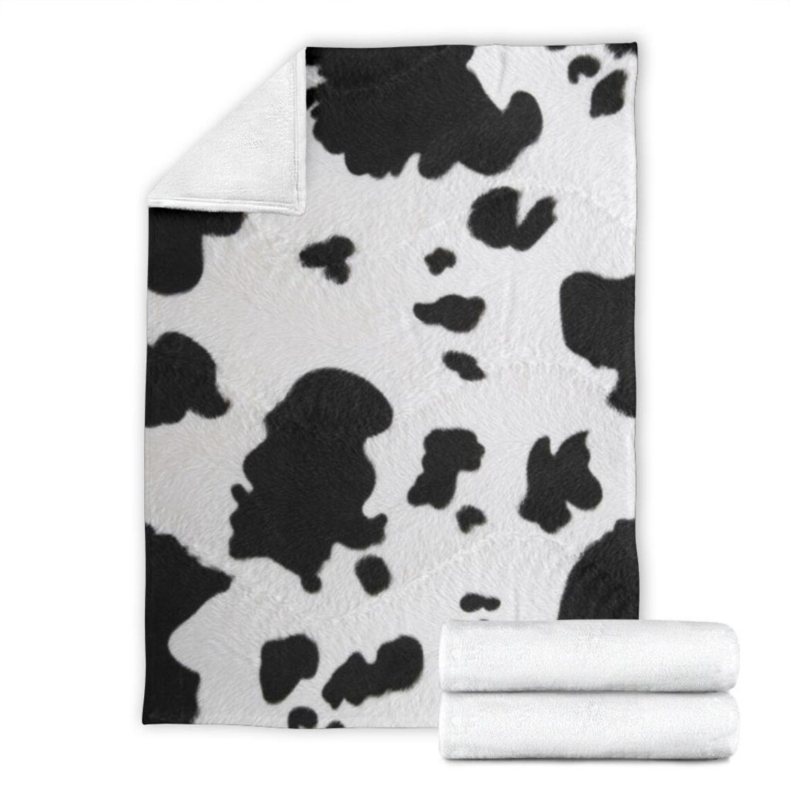 Cow Blanket Cow Print Blanket Cow Pattern Blanket Fleece Etsy