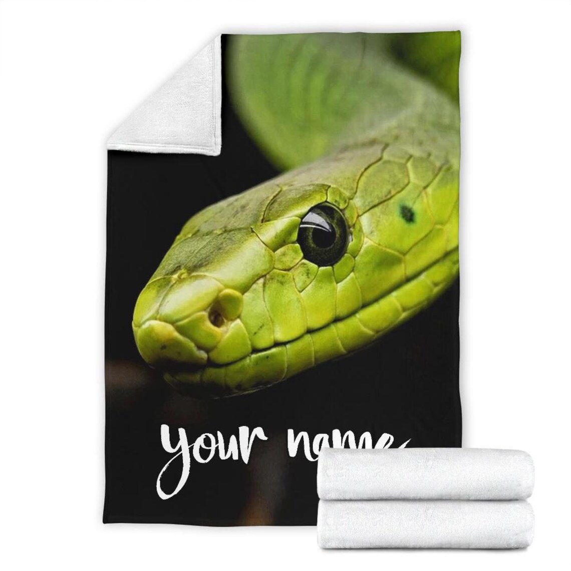 Snake Blanket Snake Throw Blanket Snake Fleece Blanket Etsy