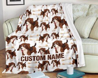beagle throw blanket