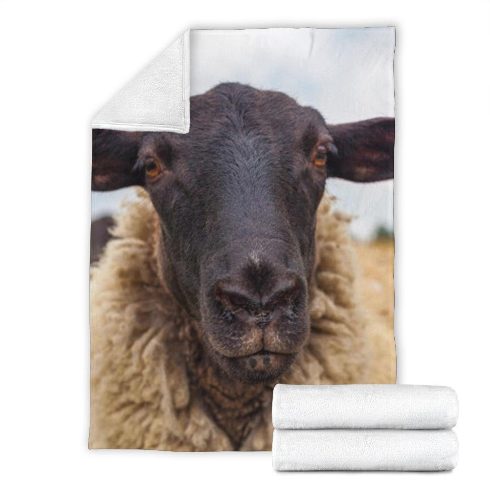 Sheep Blanket Sheep Throw Blanket Sheep Fleece Blanket Etsy
