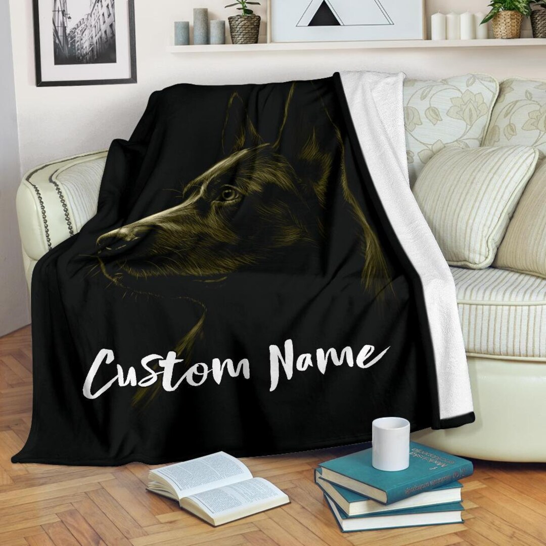 German Shepherd Blanket German Shepherd Throw Blanket Etsy