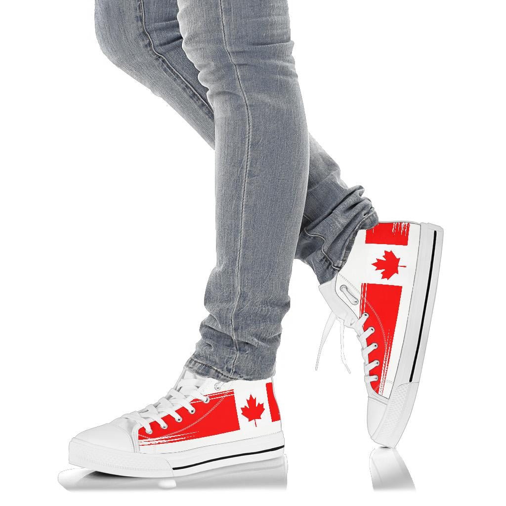 Canada Flag Shoes Sneakers Shoes with Canadian Flag - Etsy