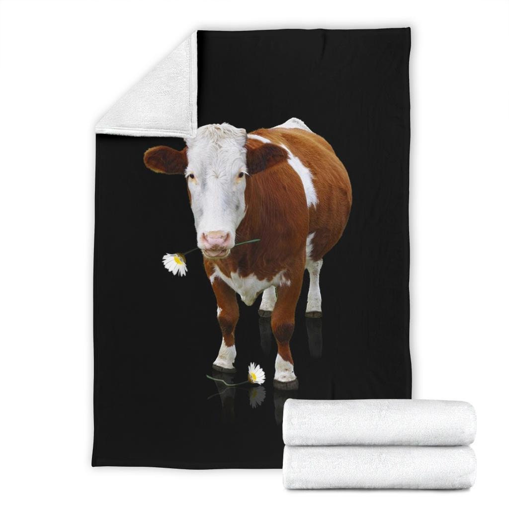 Cow Blanket Cow Print Blanket Cow Pattern Blanket Fleece Etsy UK