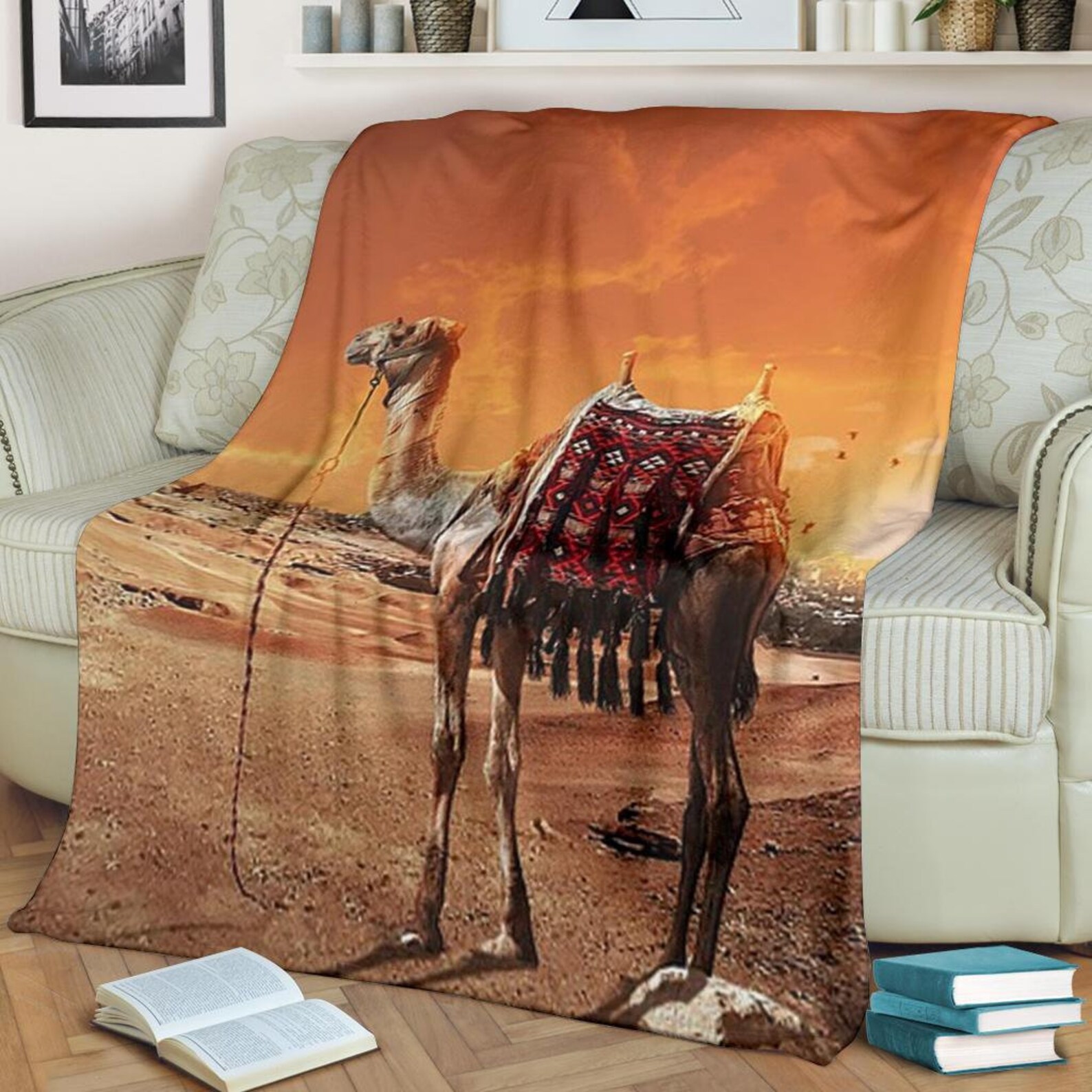 Camel Blanket Camel Throw Blanket Camel Fleece Blanket Etsy