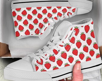 strawberry converse