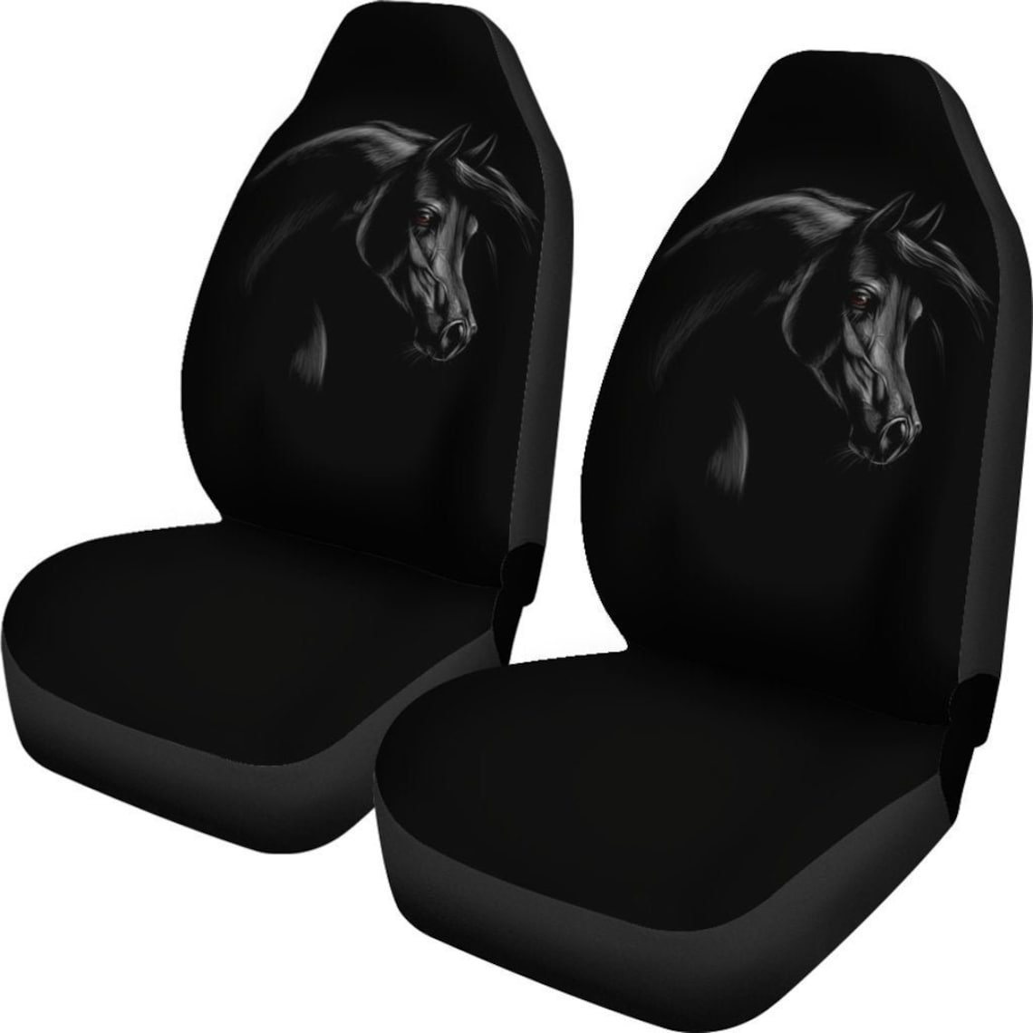 Horse Car Seat Covers set of 2 Universal Front Car and Suv Etsy